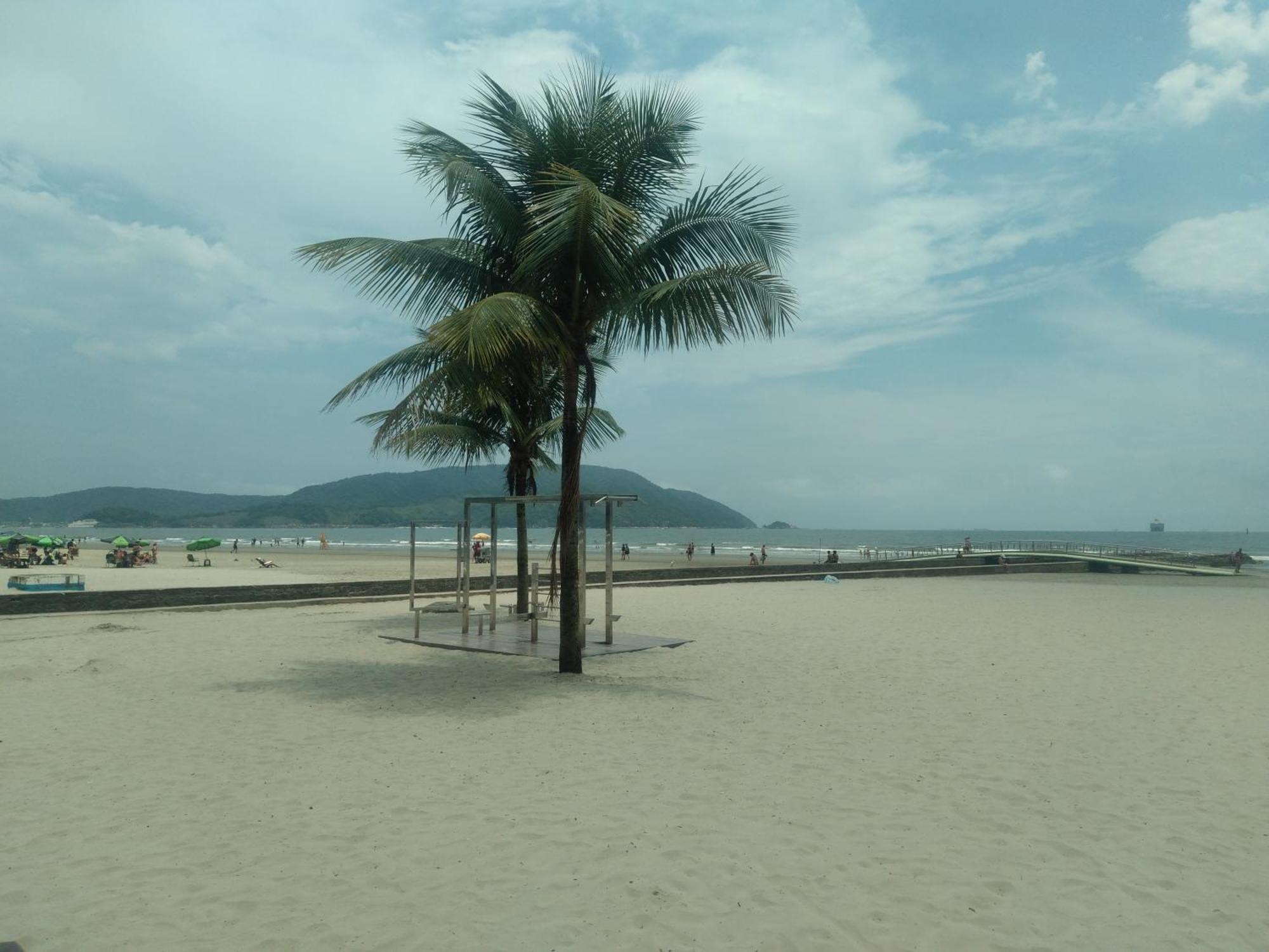 Varanda Mar - Estudio Em Santos Na Quadra Da Praia Exterior photo